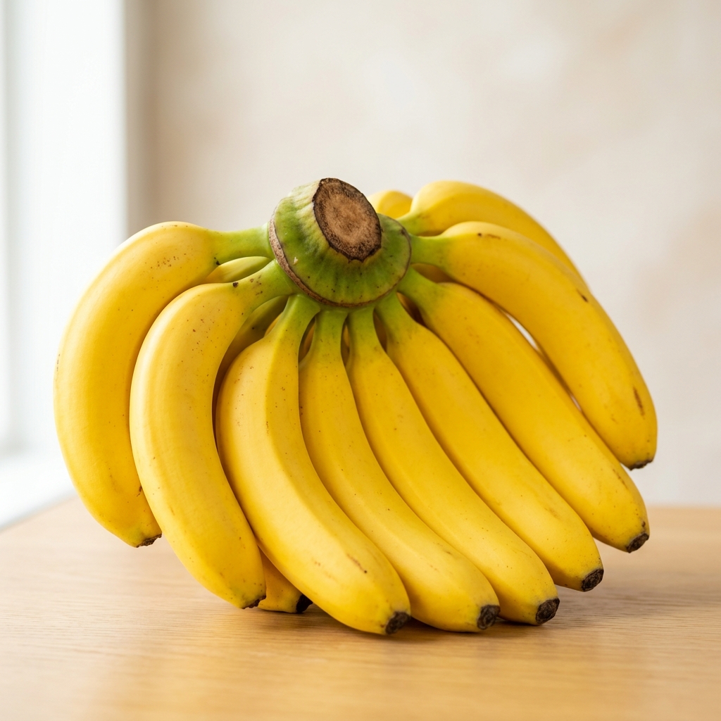 Fresh Green Bananas
