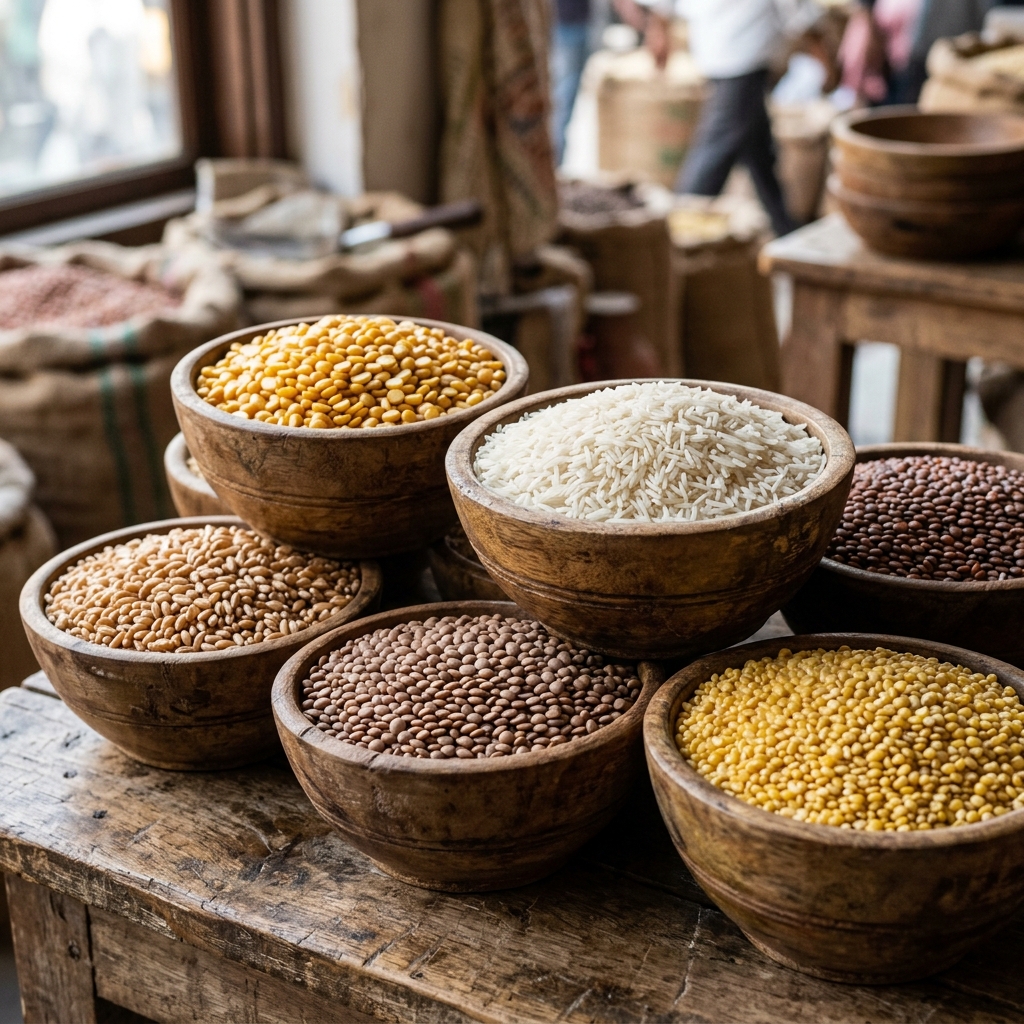 Grains and Pulses